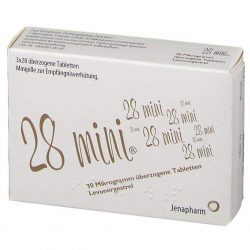 28 Minipille ist per Ferndiagnose und Online Rezept bei. 