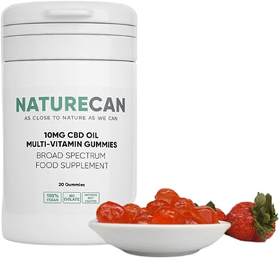 Vegane CBD Multivitamin Gummibärchen